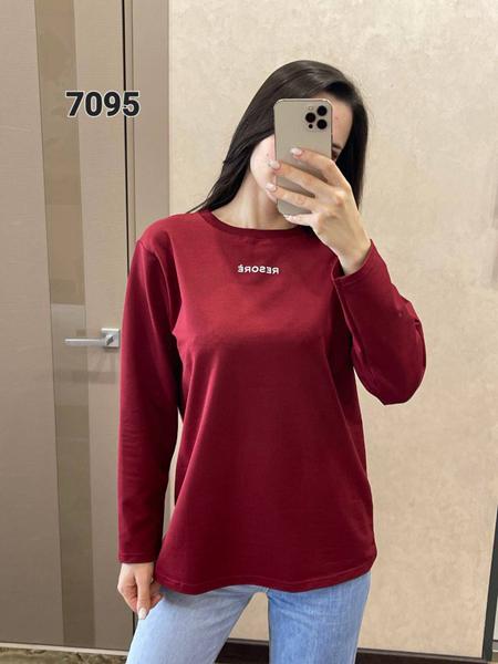Свитер FSN (46-52) 7095 wine (деми)