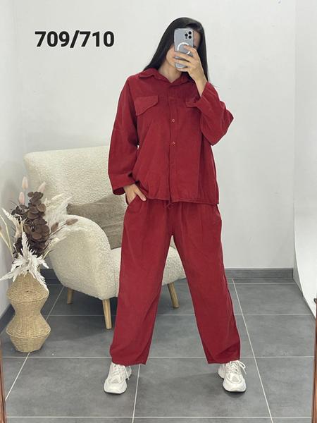 Костюм FSN (52-56) 709-710 wine (деми)