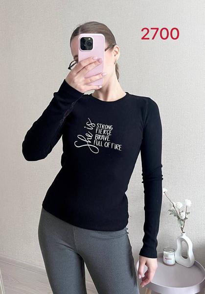 Свитер FSN (42-46) 2700 black (деми)