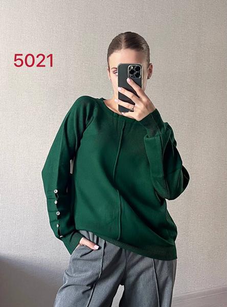 Свитер FSN (42-48) 5021-1 green (зима)