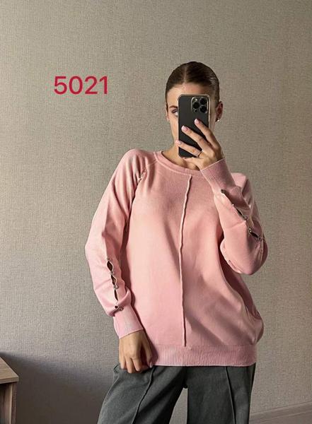 Свитер FSN (42-48) 5021-1 pink (зима)