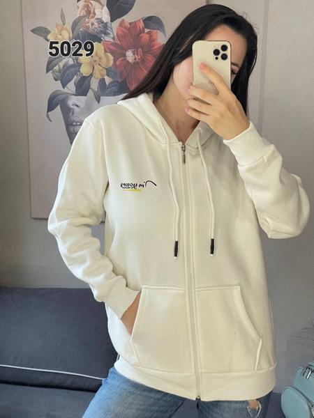 Кофта спорт FSN (42-48) 5029 white (зима)