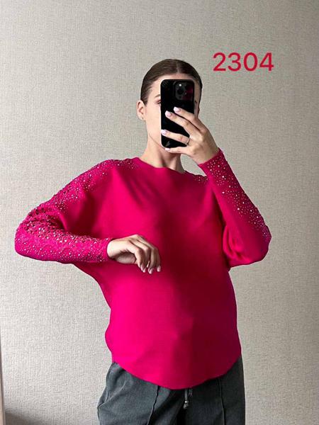 Свитер FSN (44-48) 2304 crimson (деми)