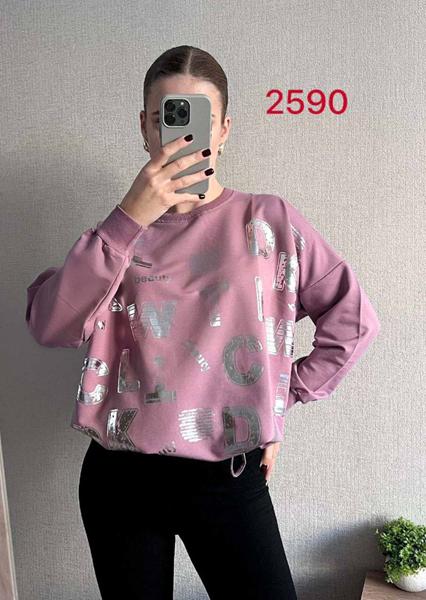 Свитер FSN (46-52) 2590 pink (деми)