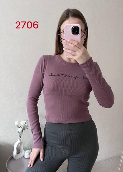 Топ FSN (42-46) 2706 brown (деми)