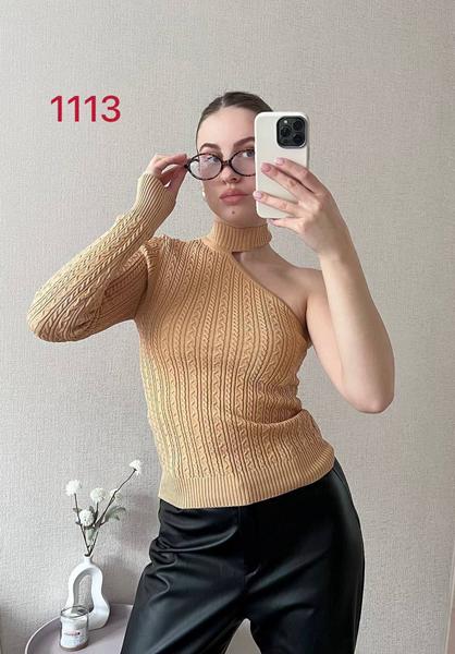 Свитер FSN (42-46) 1113 beige (деми)