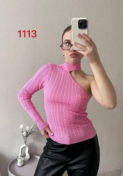 Свитер FSN (42-46) 1113 pink (деми)