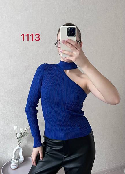 Свитер FSN (42-46) 1113 blue (деми)