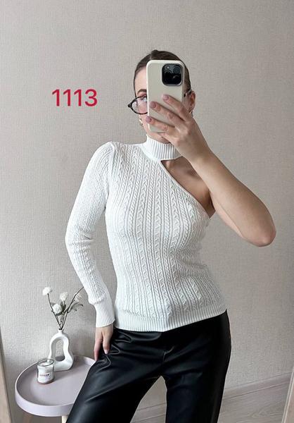 Свитер FSN (42-46) 1113 white (деми)