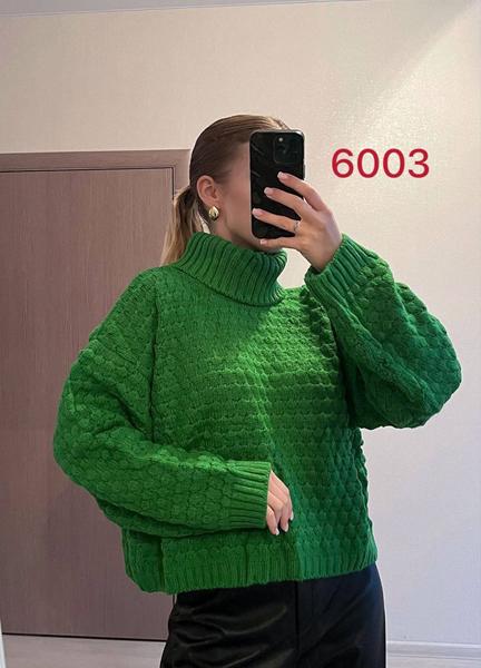 Свитер FSN (42-48) 6003 green (зима)