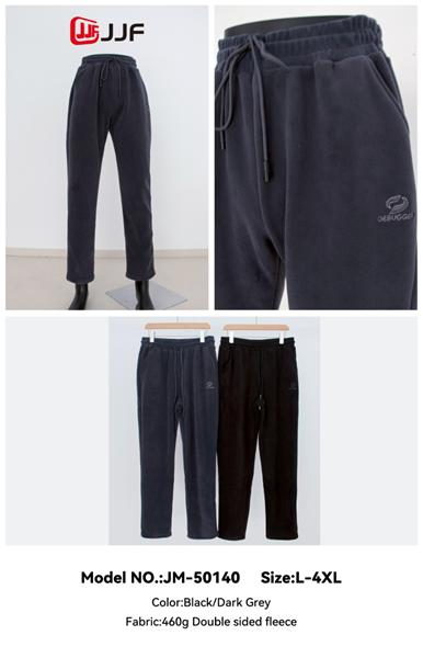 Штаны спорт JJF (L-4XL) 50140 grey (зима)