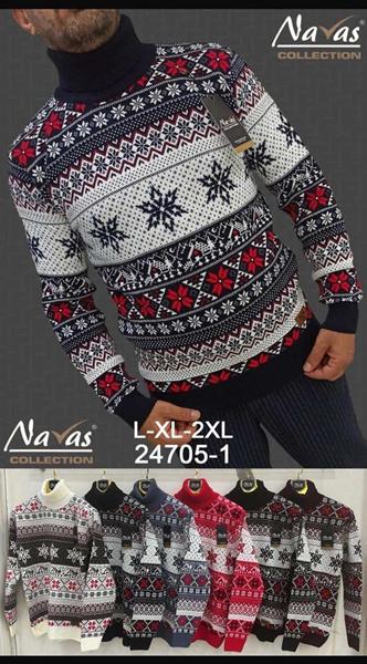Свитер Navas (M-XL) 24705-1 white (зима)
