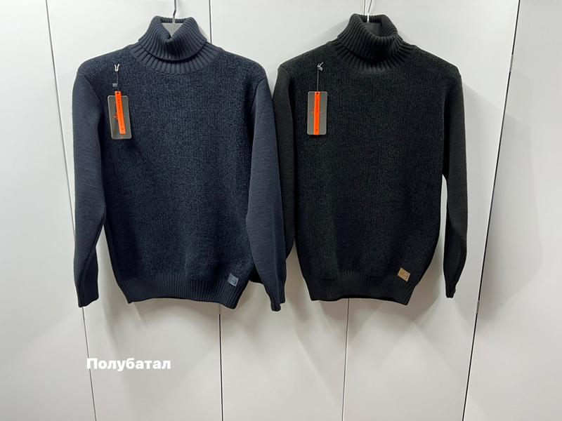 Свитер Navas (L-2XL) NW922 black (зима)