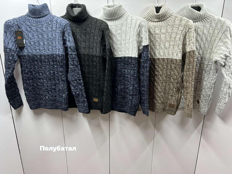 Свитер Navas (L-2XL) NW925 navy (зима)