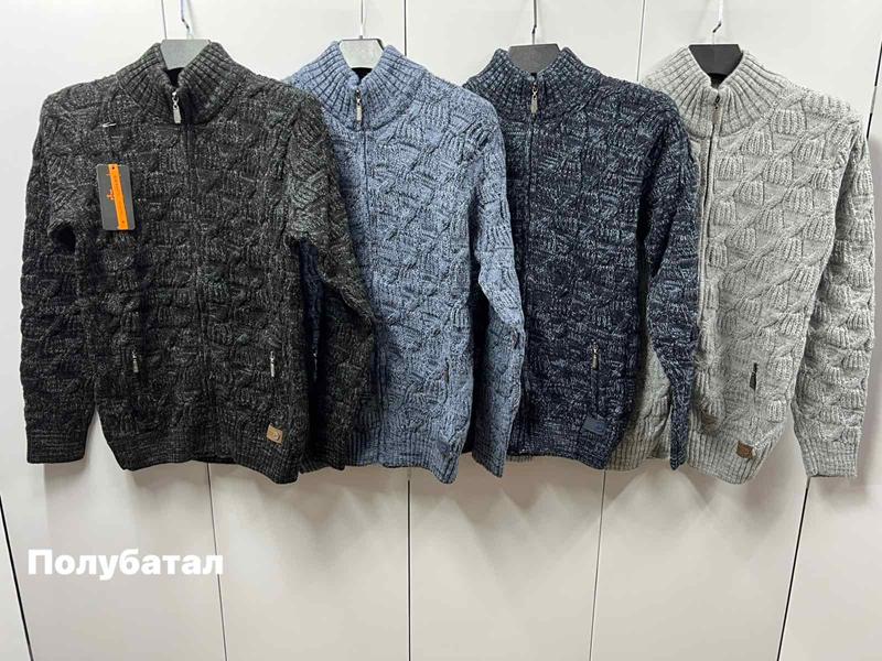 Кофта Navas (L-2XL) NW935 l.blue (зима)