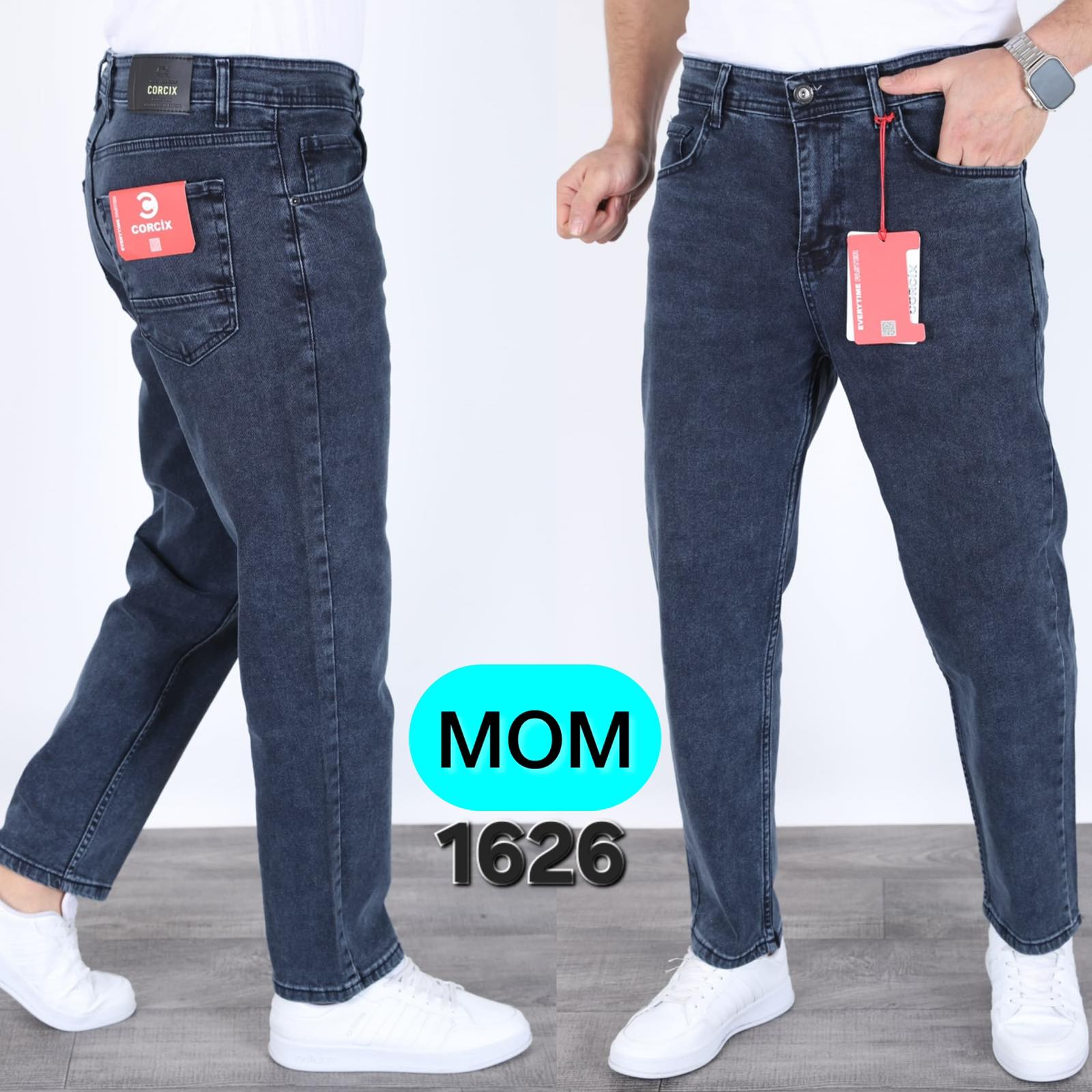 Джинсы God Baron (29-36) 1626 blue (деми)