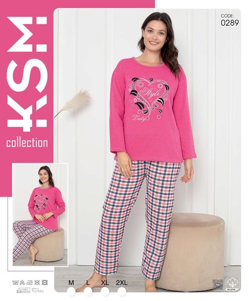 Пижама Anion (50-58) 0289 fuchsia (зима)