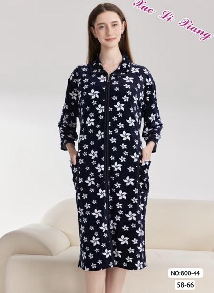 Халат Anion (58-66) 800-44 navy (деми)