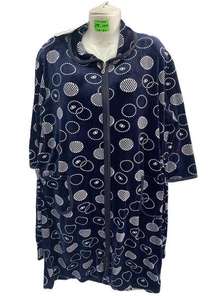 Халат Anion (58-66) 800-144 navy (деми)