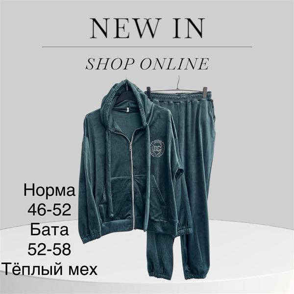 Костюм спорт TRAN (46-52) TR98 green (зима)