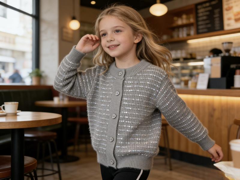 Кофта Fili kids (110-150) 330 grey (зима)