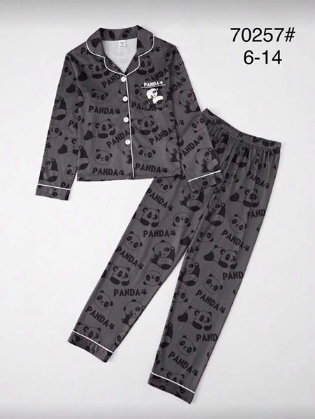 Пижама Fili kids (6-14) 70257 d.grey (деми)