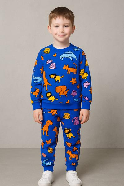 Пижама Fili kids (9-12) FK1532 blue (зима)