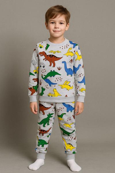 Пижама Fili kids (9-12) FK1533 grey (зима)