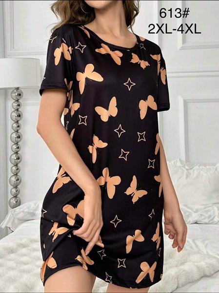 Туника Fili Wear (2XL-4XL) 613 black (лето)