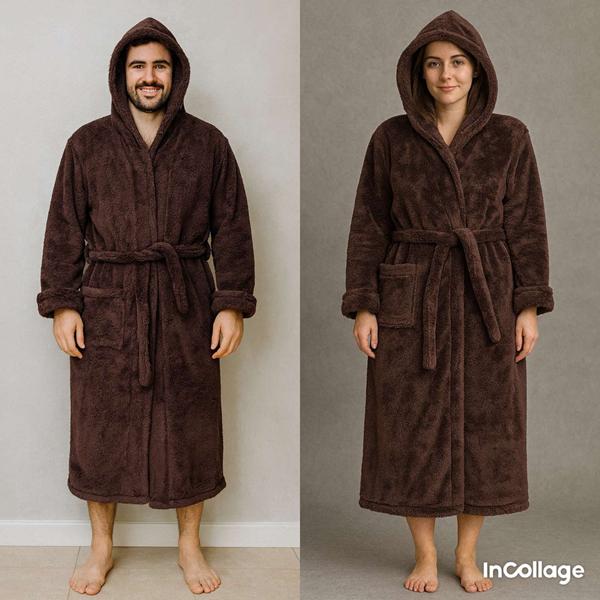 Халат Fili Wear (52-56) FW1574 brown (зима)