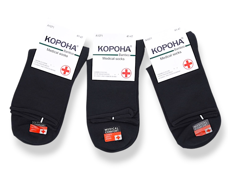 Носки Jelzin (41-47) A1071-3 black (деми)