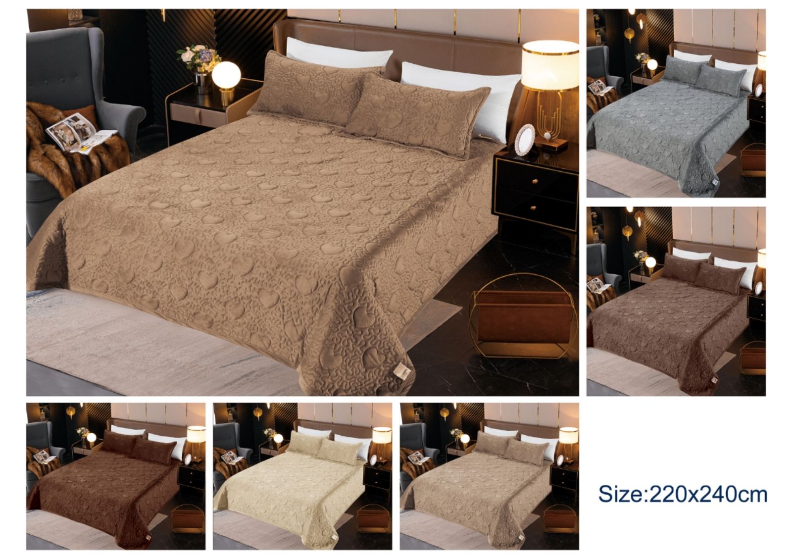 Покрывало Koloco (200*230) 08-84-30 (деми)