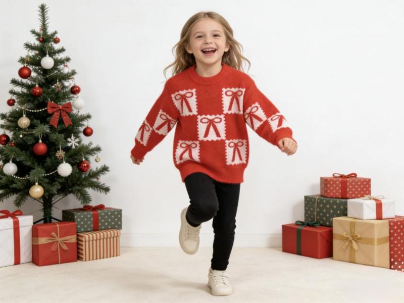 Свитер Yalisi (110-150) 332 red (зима)