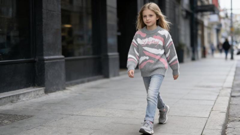 Свитер Yalisi (110-150) 398 grey (зима)