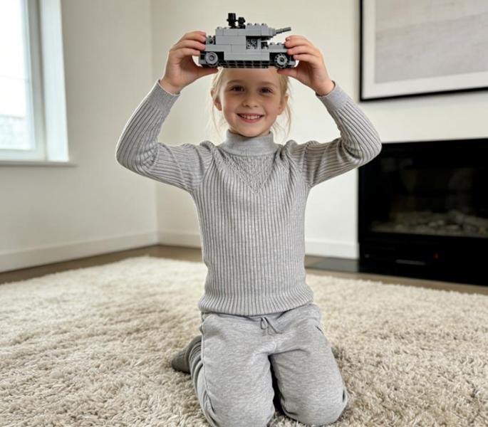 Гольф Yalisi (110-150) 519 grey (зима)