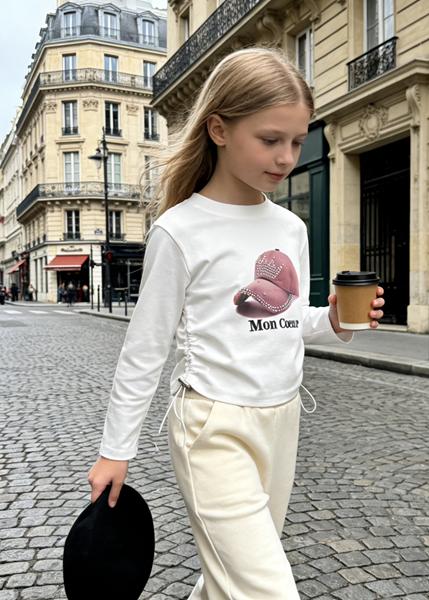 Свитер Yalisi (120-160) 5816 white (деми)