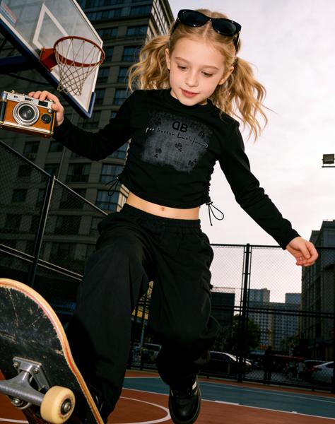 Свитер Yalisi (120-160) 5819 black (деми)