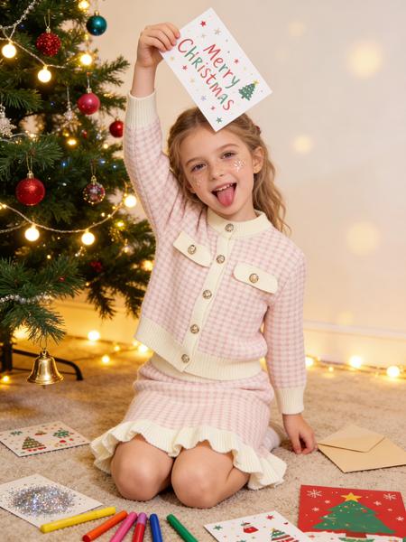 Костюм Yalisi (90-130) 822 pink (зима)