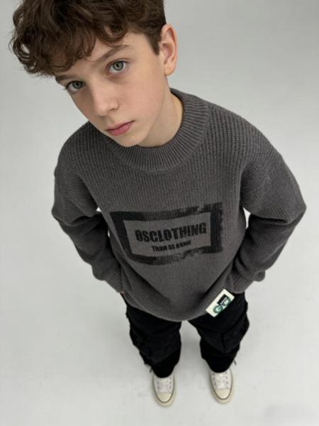 Свитер Yalisi (130-170) 825 grey (зима)