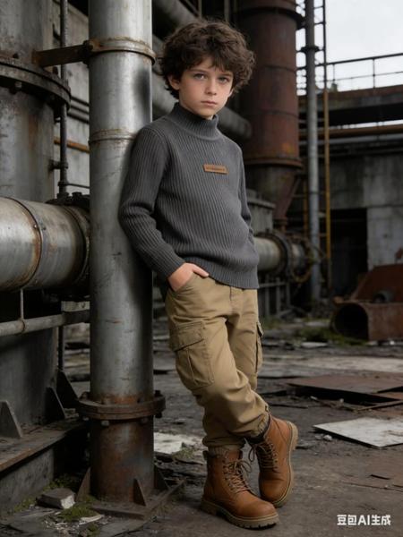 Свитер Yalisi (110-150) 838 grey (зима)