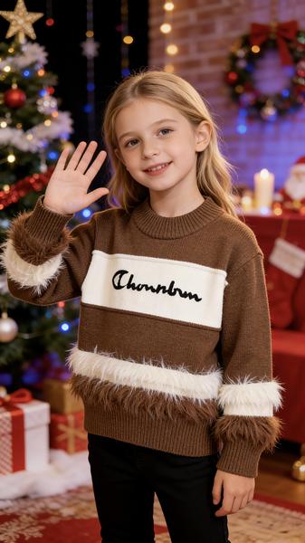 Свитер Yalisi (110-150) 860 brown (зима)