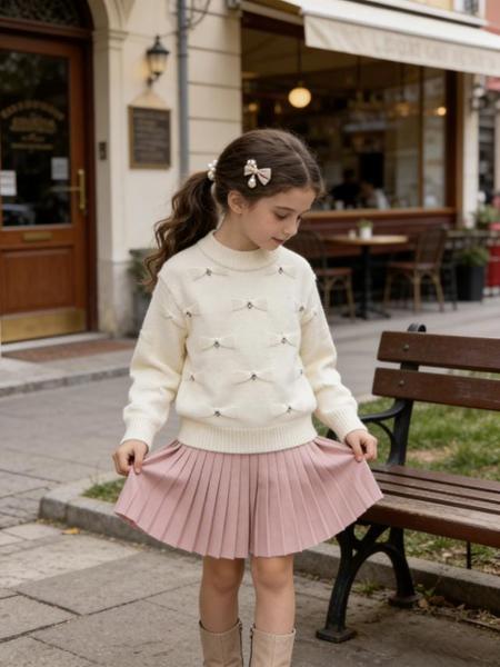 Свитер Yalisi (110-150) 861 white (зима)