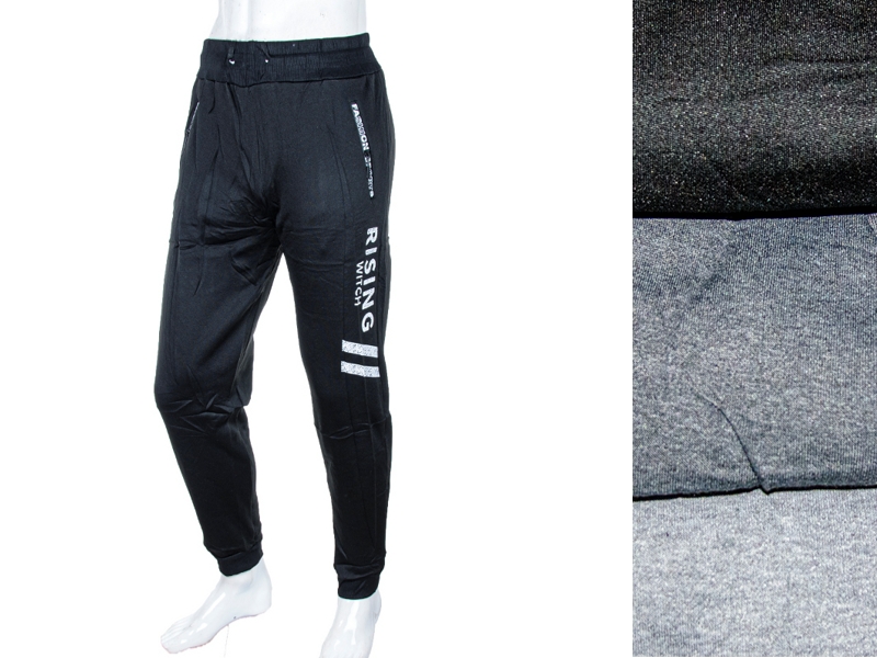 Штаны спорт CND2 (L-3XL) 4283-1008 mix (зима)