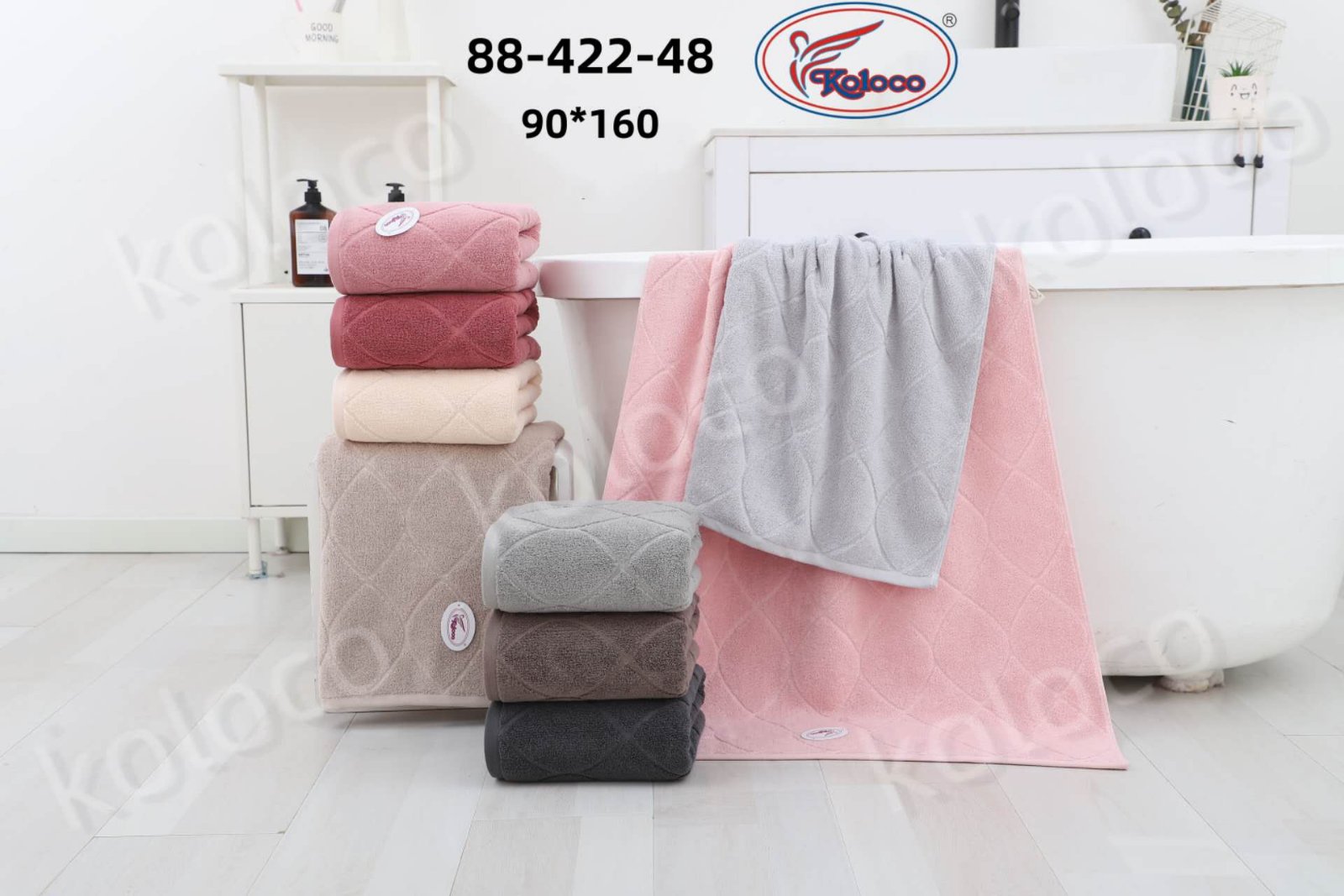 Полотенце Koloco (80*160) 88-422-48 (деми)