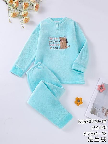 Пижама Anion (4-12) 70370-1 l.blue (зима)