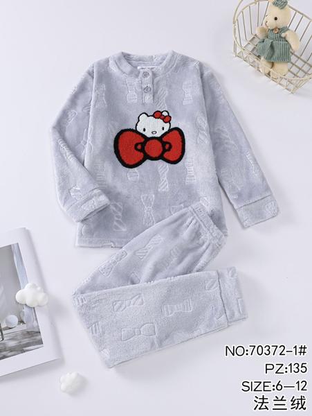 Пижама Anion (6-12) 70372-1 l.grey (зима)