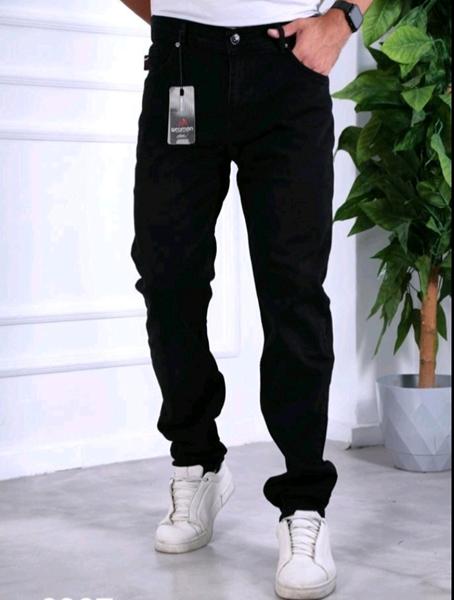 Джинсы Maxim Jeans (32-40) 6461 black (зима)