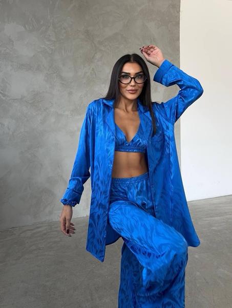 Пижама Trikotag (S-XL) T13 blue (деми)