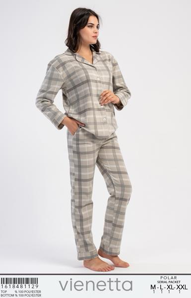 Пижама Trikotag (M-2XL) T3 grey (зима)