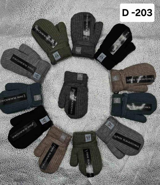 Варежки Рукавичка (4-6) D203 mix (зима)